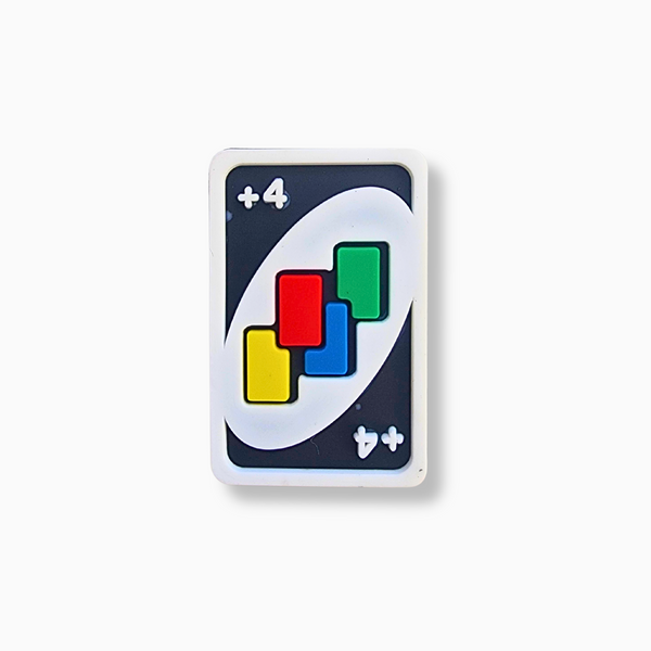 Uno card charm