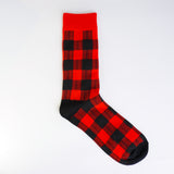 Red Checkered Socks