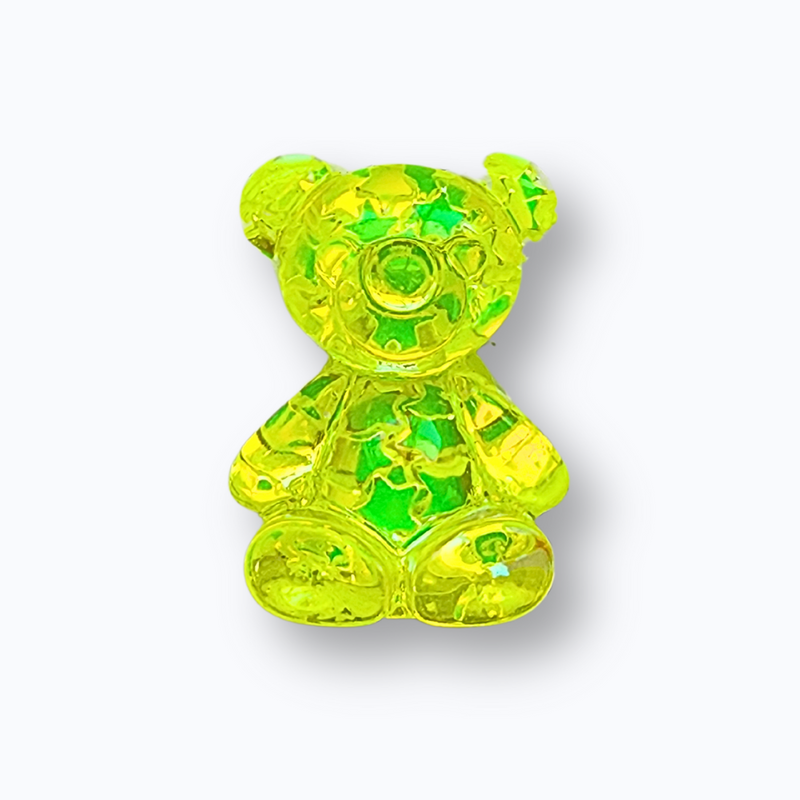 Glitter Teddy Bear Charm