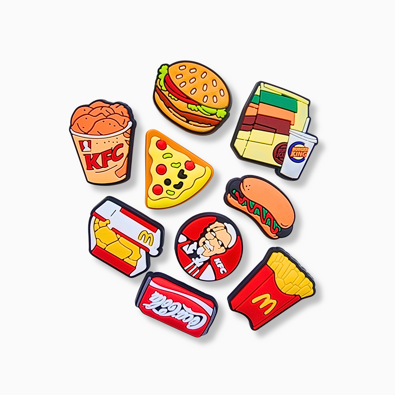 Fast food charm bundle