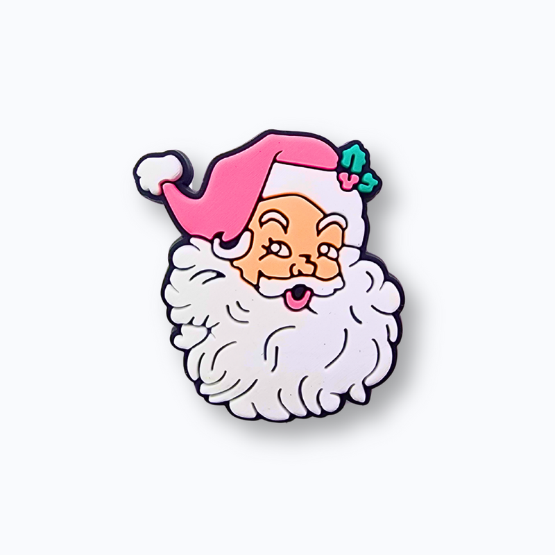 Pink Santa Charm