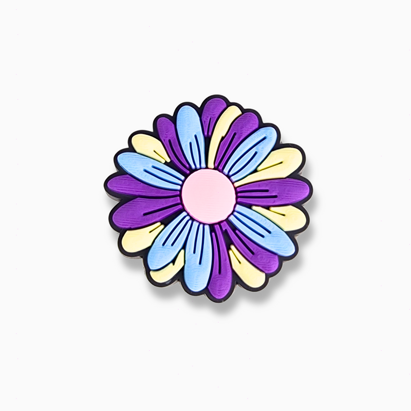 Purple Flower Charm