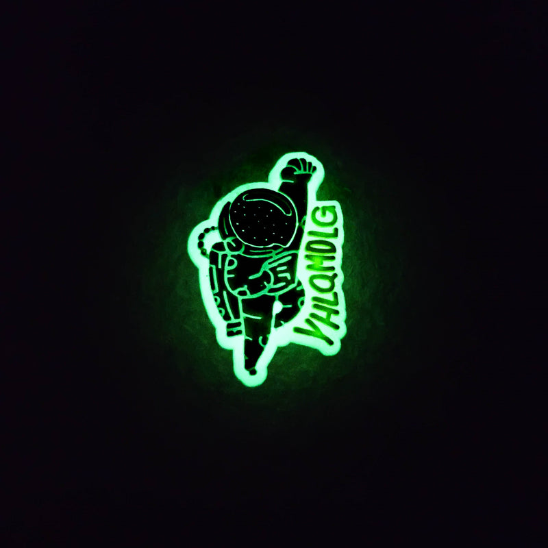 Glowing Astronaut Charm