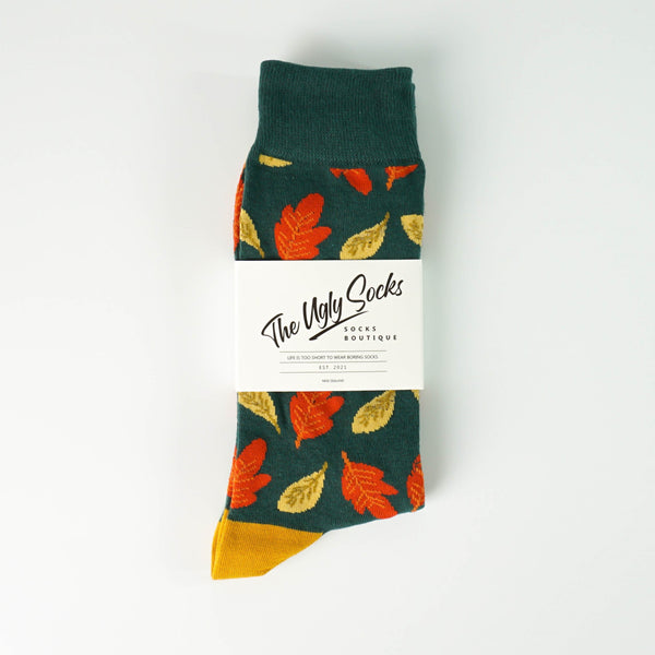 Autumn Leaf Socks