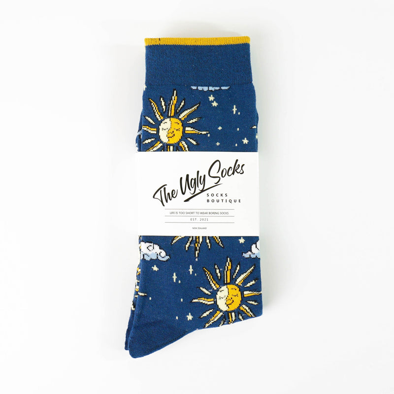 Smiley Sun Socks