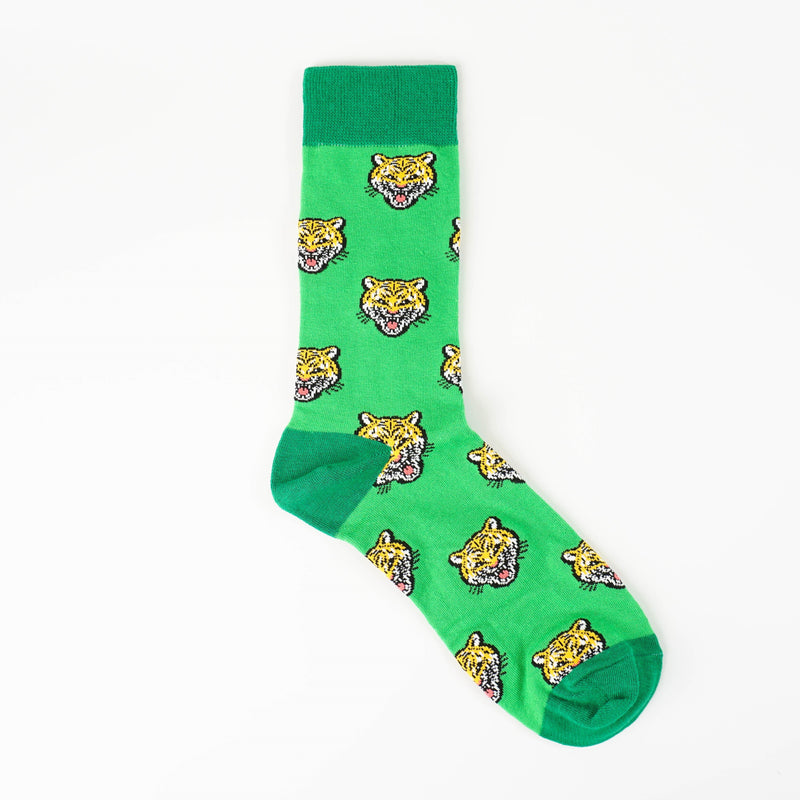 Green Tiger Socks