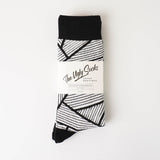 Graphite Pattern Socks