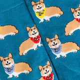 Corgi Print Socks