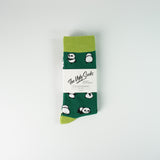 Lazy Panda Green Socks