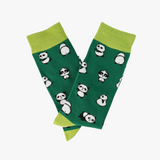 Lazy Panda Green Socks