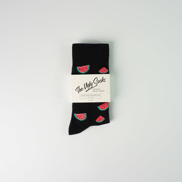 Watermelon Wedge Socks