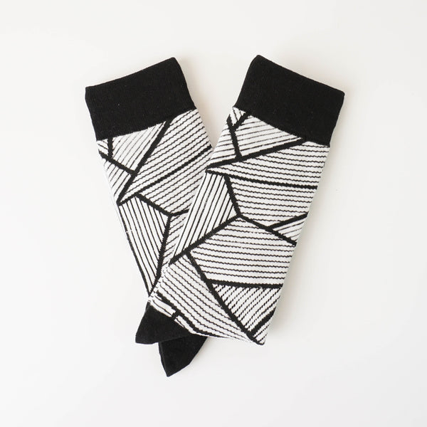 Graphite Pattern Socks