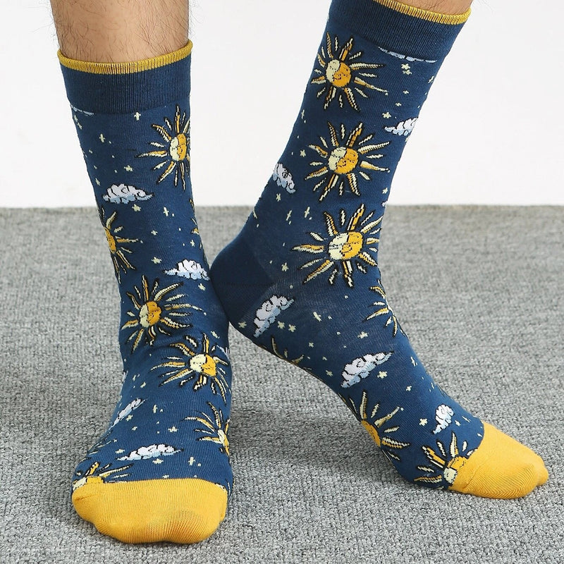 Smiley Sun Socks